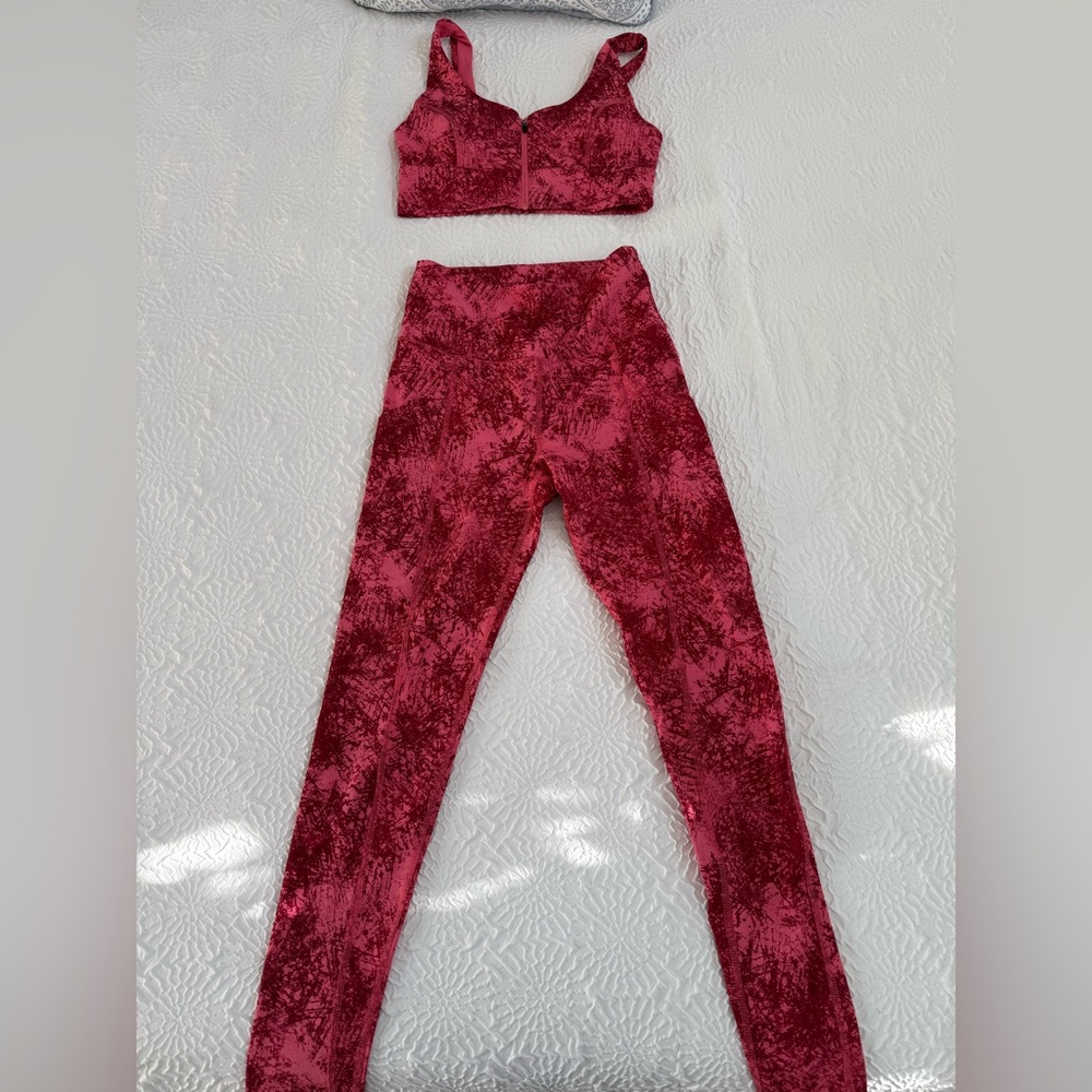Forever 21 Red Velvet Crop Top